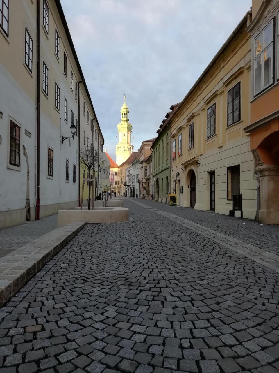 Apartmán Fueredi Haz Apartman Šoproň Exteriér fotografie